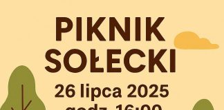 plakat pikniku sołeckiego w Wólce Kozodawskiej
