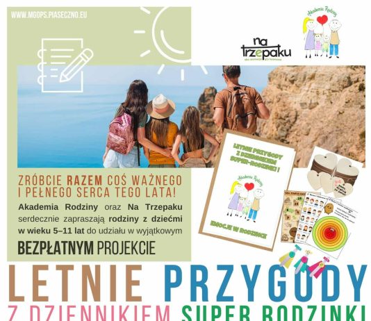 plakat dziennik super rodzinki