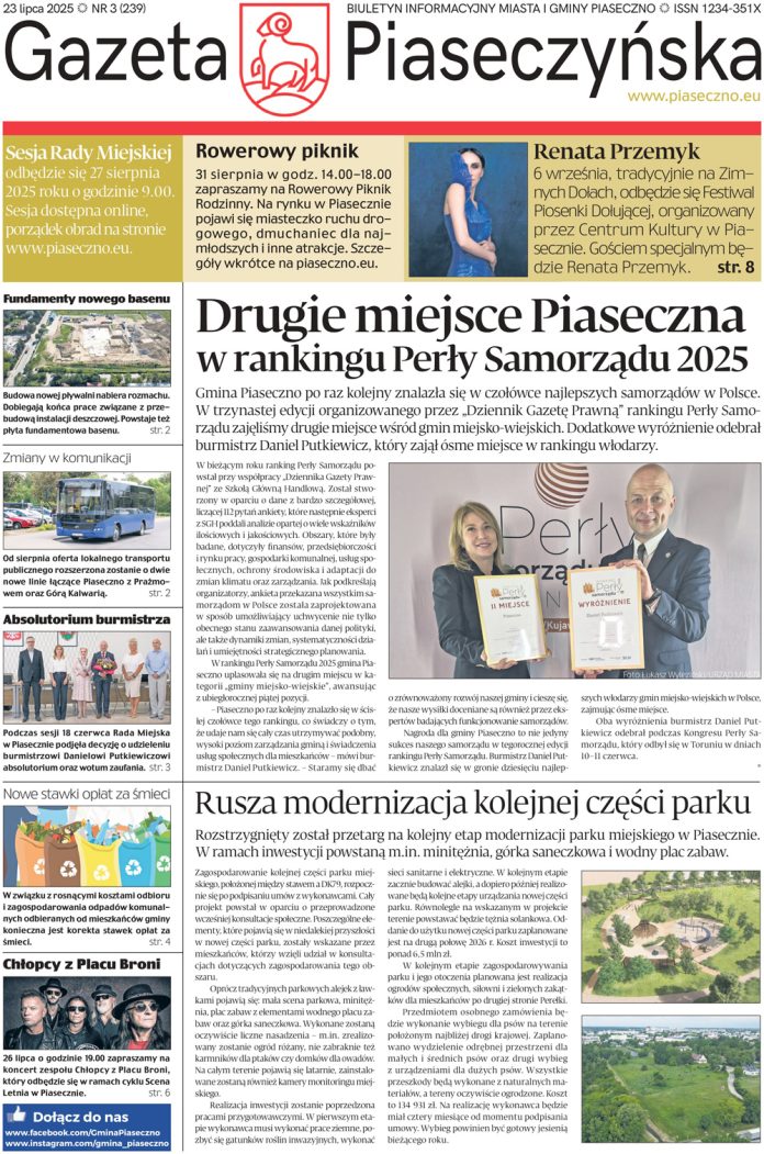 Gazeta Piaseczyńska nr 3/2025