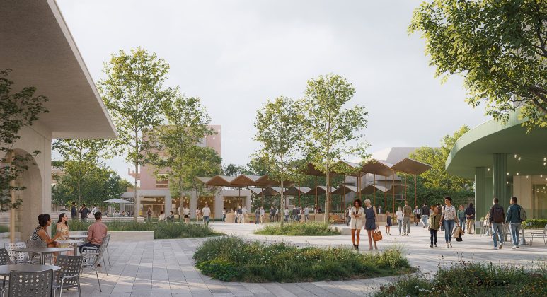 wizualizacja zagospodarowania terenu