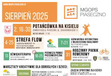 Sierpień 2025 z MGOPS Piaseczno