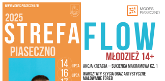 Strefa Flow wakacyjne zajęcia dla młodzieży w Piasecznie