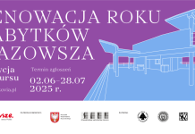 V edycja konkursu Renowacja Roku Zabytków Mazowsza