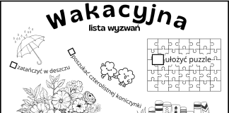 Wakacyjna lista wyzwań