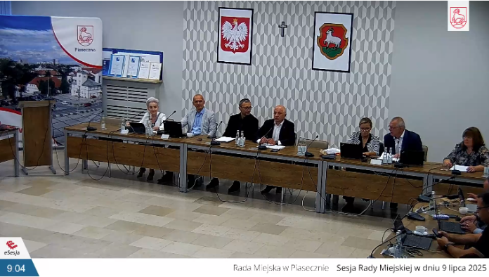 XXII sesja Rady Miejskiej w Piasecznie 2025