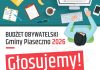 Glosowanie budżet obywatelski 2026