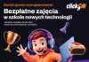 Plakat z terminami warsztatów
