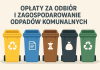 grafika z koszami na śmieci