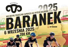 Piaseczyński Baranek 2025 plakat ze zdjęciem rowerzystów