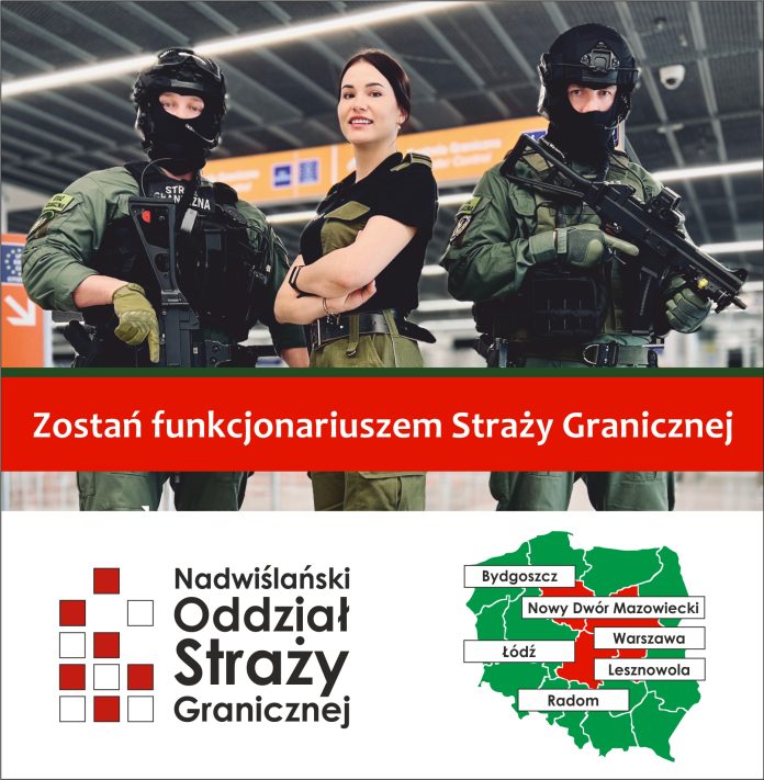 plakat - nabór do straży granicznej