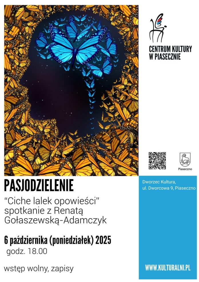 Ciche lalek opowieści spotkanie z Renatą Gołaszewską-Adamczyk w Piasecznie