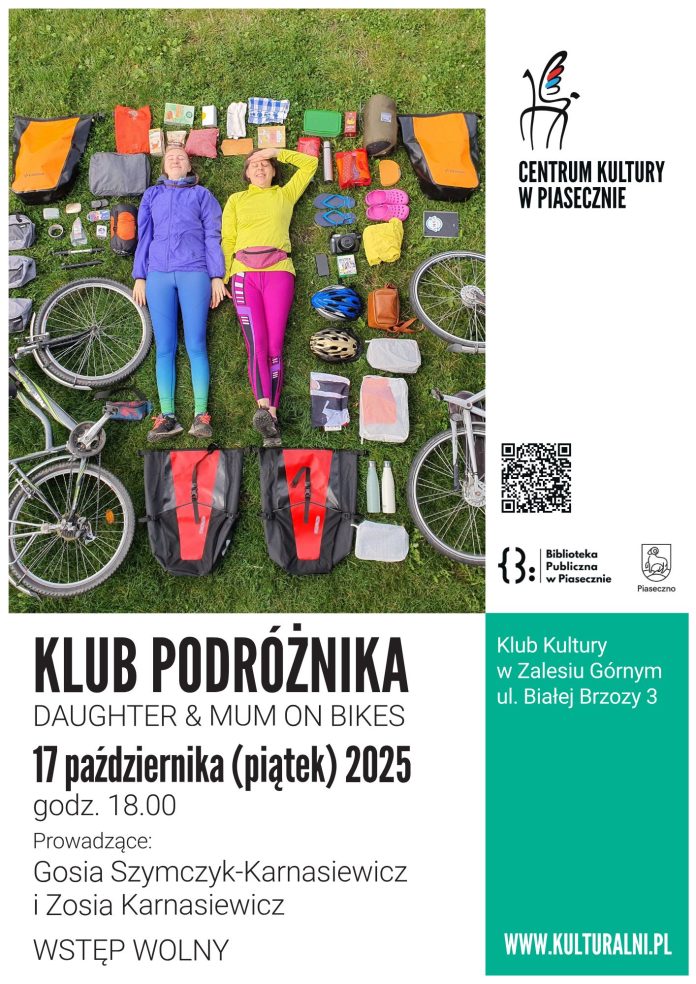 Daughter Mum On Bikes Klub Podróżnika w Zalesiu Górnym