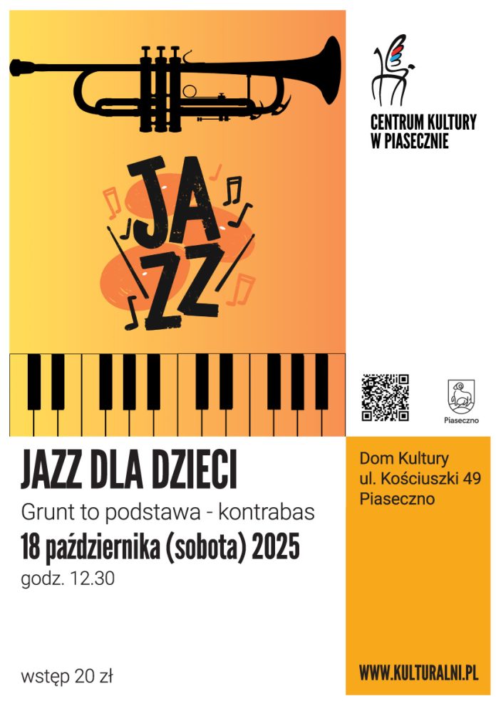 Grunt to podstawa kontrabas Jazz dla dzieci w Piasecznie