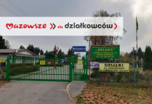 ogrody działkowe w Szczakach