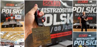 Medale dla The Six Mates BJJ Fight Club Piaseczno na Mistrzostwach Polski Submission Only w Warszawie