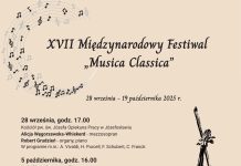 Międzynarodowy Festiwal Musica Classica 2025 na terenie gminy Piaseczno