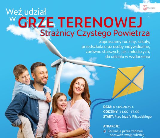 Strażnicy Czystego Powietrza gra terenowa w Piasecznie