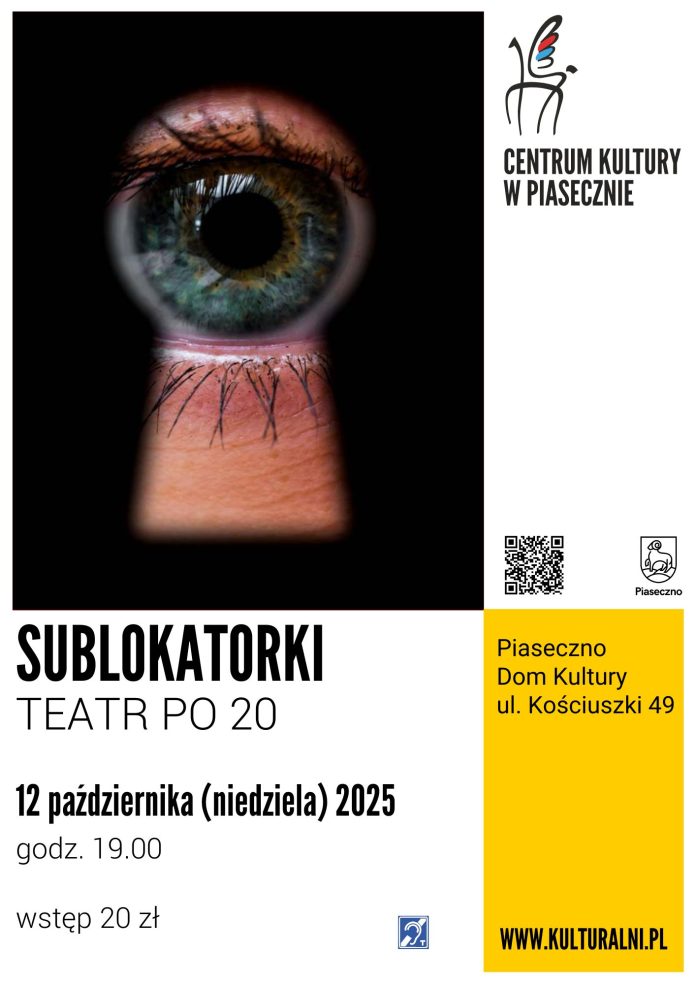 Sublokatorki Teatr po 20 Piaseczno