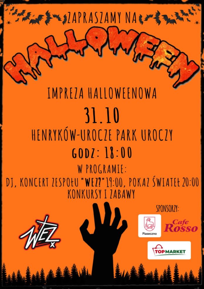 Impreza Halloweenowa w Henrykowie-Uroczu