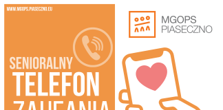 plakat senioralny telefon zaufania