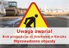 grafika ze znakiem robót drogowych