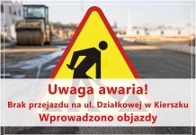 grafika ze znakiem robót drogowych