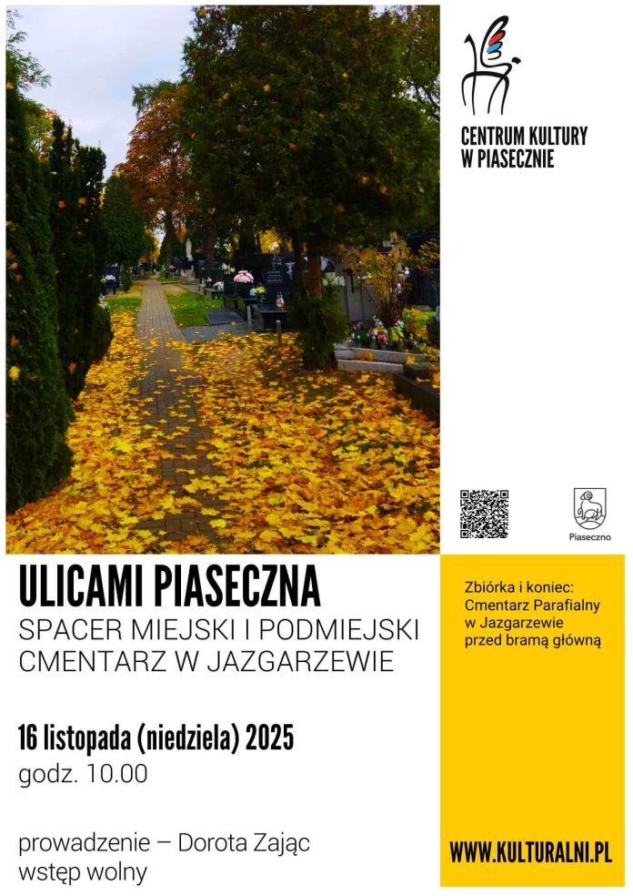 Cmentarz w Jazgarzewie Ulicami Piaseczna Spacer Miejski i Podmiejski