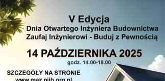 Dzień Otwarty Inżynierów Budownictwa w Starostwie Powiatowym w Piasecznie