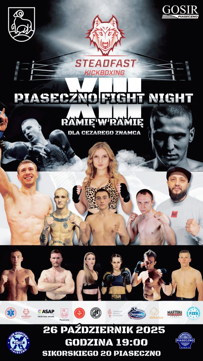Gala Kickboxingu Steadfast Piaseczno Fight Night 2025