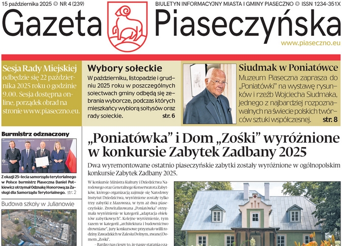 Gazeta Piaseczyńska nr 4/2025