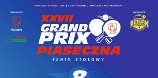 Grand Prix Piaseczna w tenisie stołowym w Piasecznie 2025