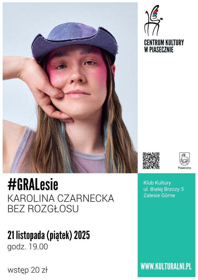 Karolina Czarnecka bez rozgłosu #GraLesie w Zalesiu Górnym
