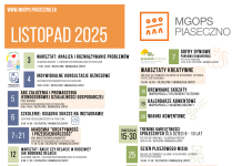 Listopad 2025 z MGOPS Piaseczno Listopad 2025 z MGOPS Piaseczno
