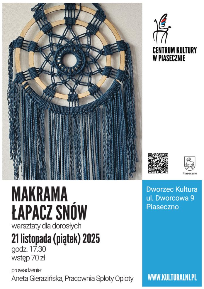 Makrama łapacz snów