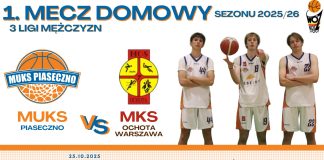 Mecz koszykówki MUKS Piaseczno vs MKS Ochota Warszawa