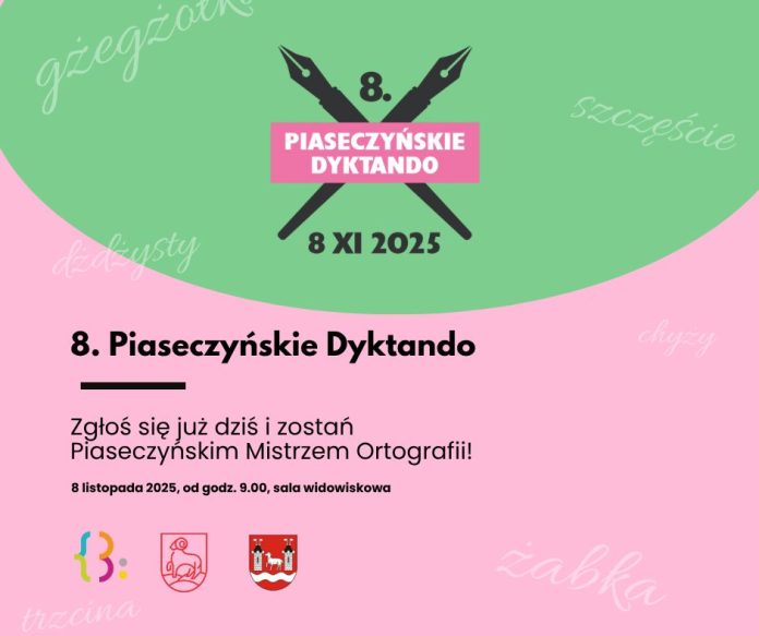 Piaseczyńskie Dyktando w Piasecznie 2025 Piaseczyńskie Dyktando w Piasecznie 2025