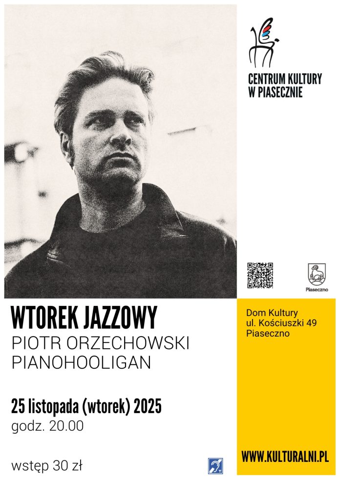 Piotr Orzechowski Pianohooligan Wtorek Jazzowy w Piasecznie