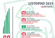 Sportowy listopad 2025 w GOSiR Piaseczno Sportowy listopad 2025 w GOSiR Piaseczno