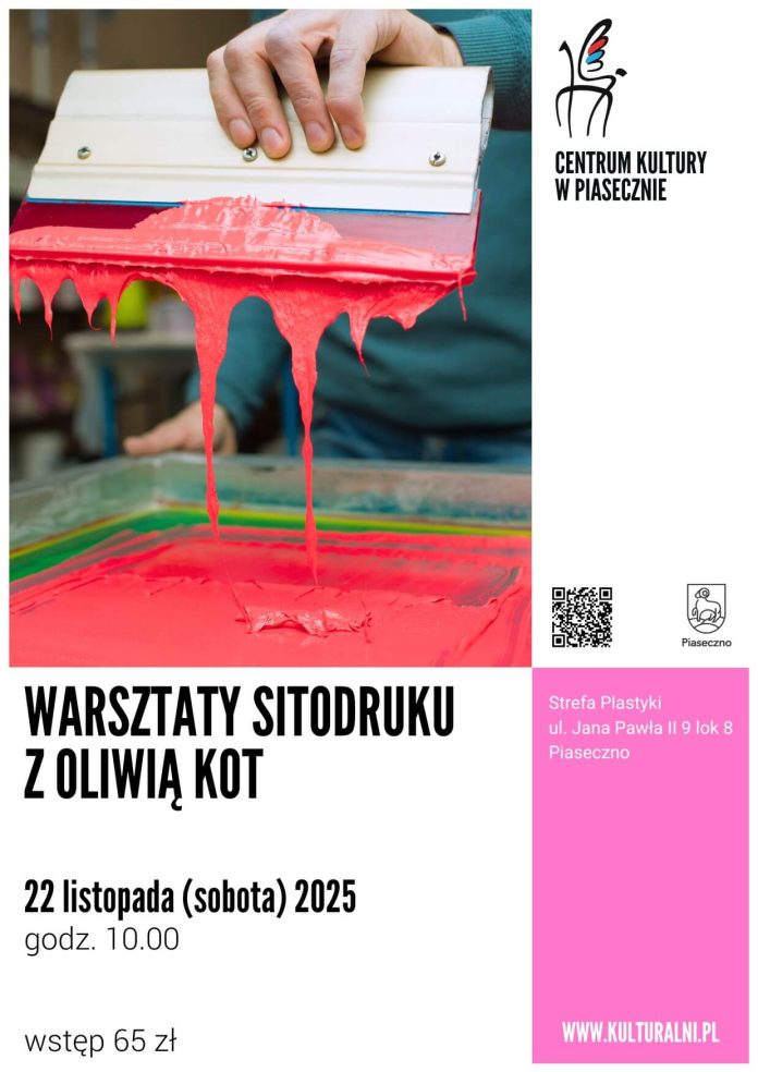 WARSZTATY SITODRUKU Z OLIWIĄ KOT