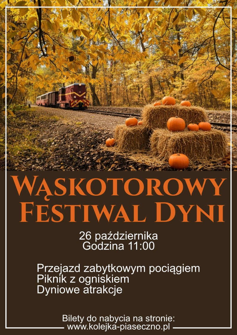 Wąskotorowy Festiwal Dyni 2025