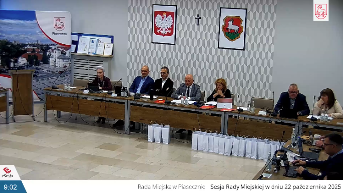 XXV sesja Rady Miejskiej w Piasecznie XXV sesja Rady Miejskiej w Piasecznie