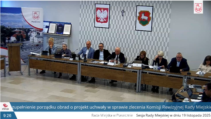 XXVII sesja Rady Miejskiej w Piasecznie