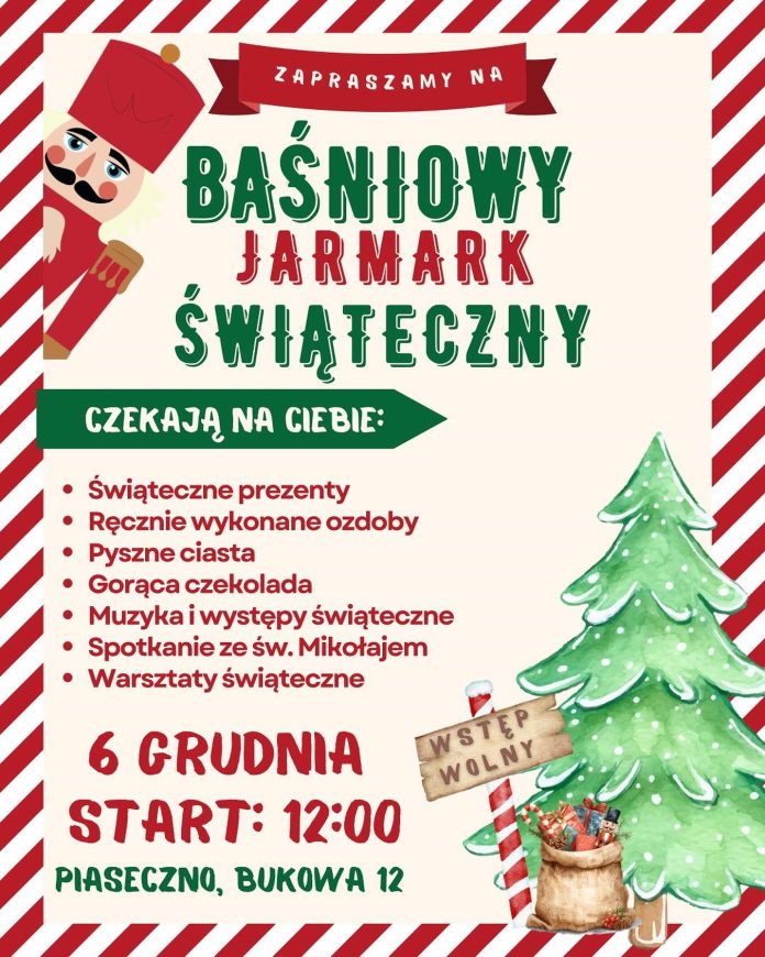 Baśniowy Jarmark Świąteczny w Piasecznie
