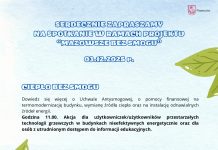 Spotkanie edukacyjne Ciepło bez smogu plakat Spotkanie edukacyjne Ciepło bez smogu