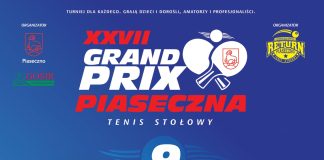 Grand Prix Piaseczna w tenisie stołowym w GOSiR Piaseczno