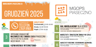 Grudzień 2025 z MGOPS Piaseczno