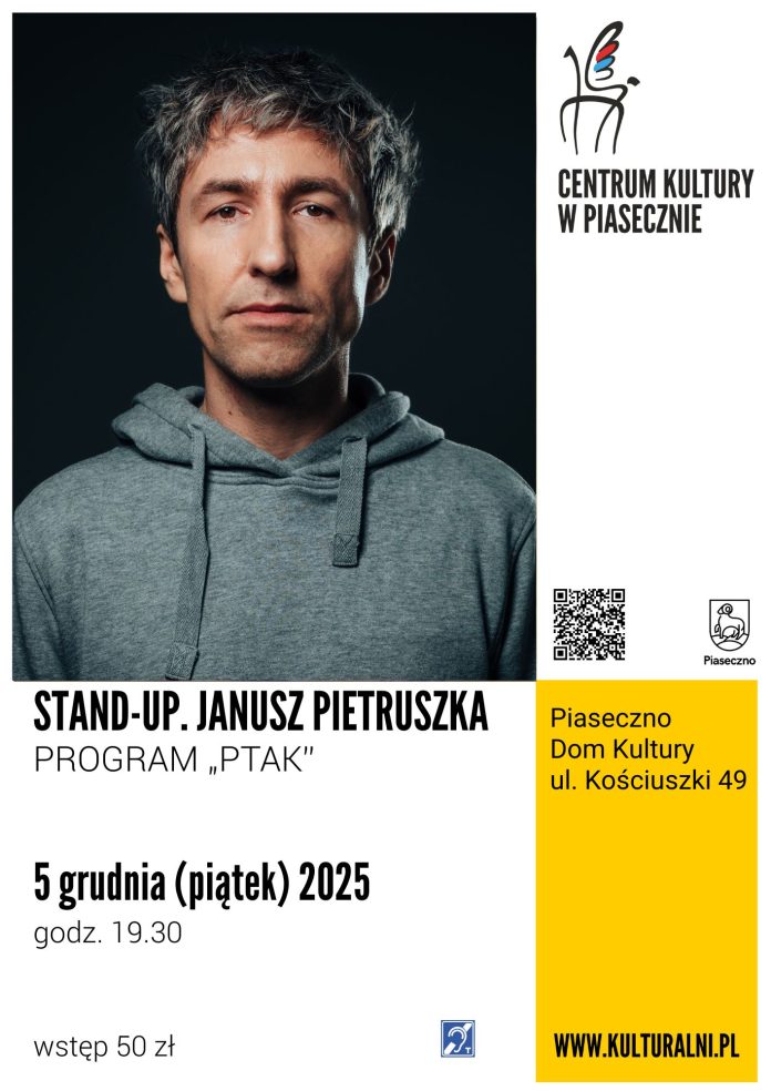 Janusz Pietruszka Stand-Up Program PTAK w Piasecznie Janusz Pietruszka Stand-Up Program PTAK w Piasecznie