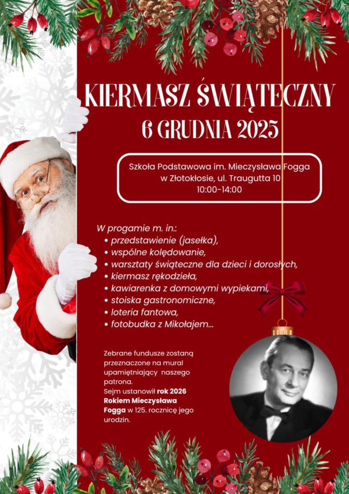 Kiermasz świąteczny w Złotokłosie Kiermasz świąteczny w Złotokłosie