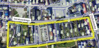 Obszar planu miejscowego dla rejonu centrum miasta Piaseczno