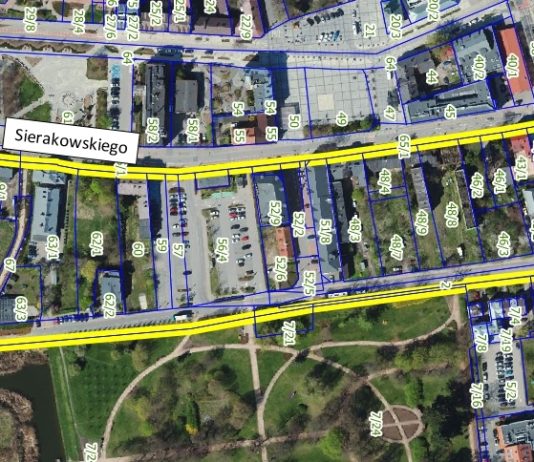 Obszar planu miejscowego dla rejonu centrum miasta Piaseczno